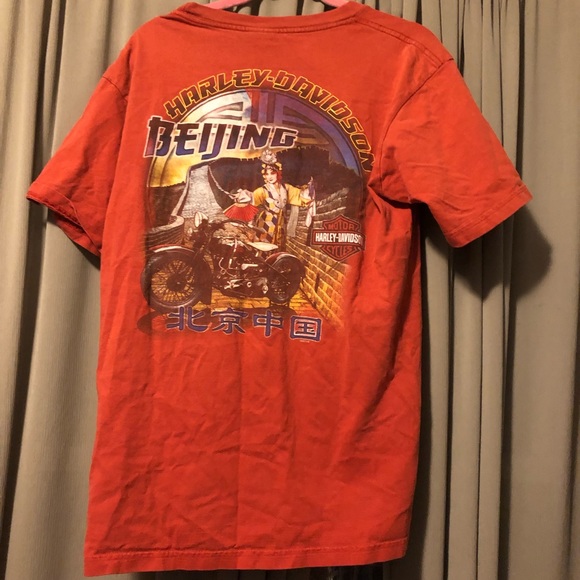 (SOLD) Harley Davidson Beijing Tee - Picture 4 of 4